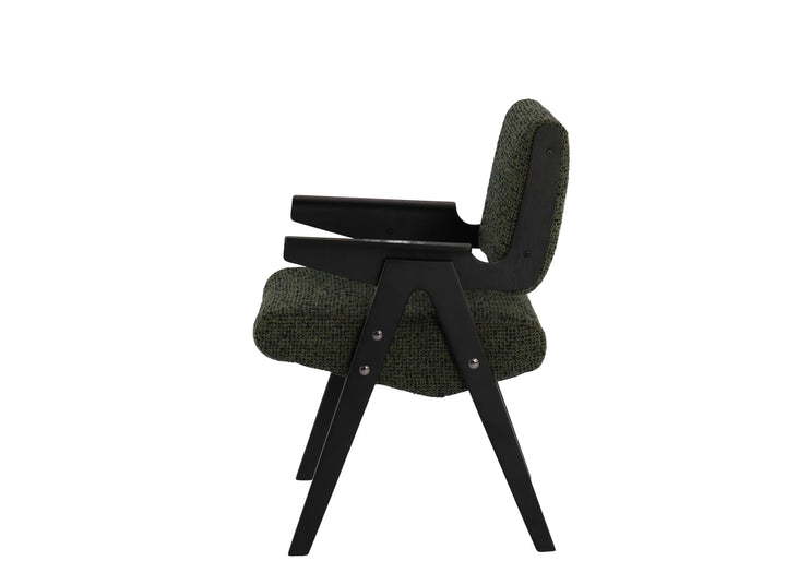 Verdant Armchair - Black Frame with Arms