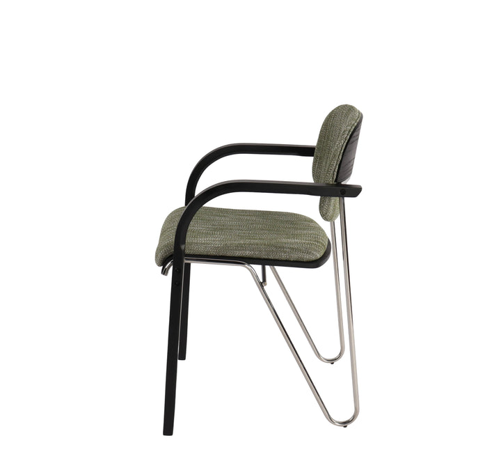 Sage Green Linen Armchair - Multi-Scene Versatile, 120kg Weight Capacity