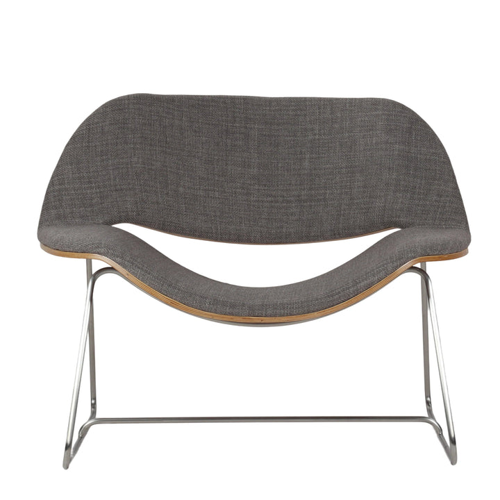 Smiley lounge chair: available in gray color