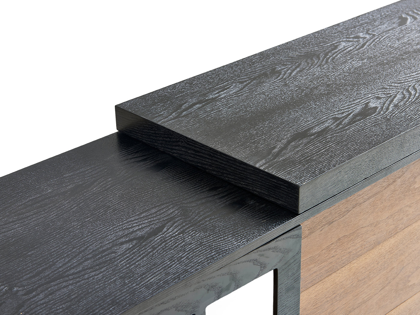 Mid-century plywood dressing table, exquisite craftsmanship details
