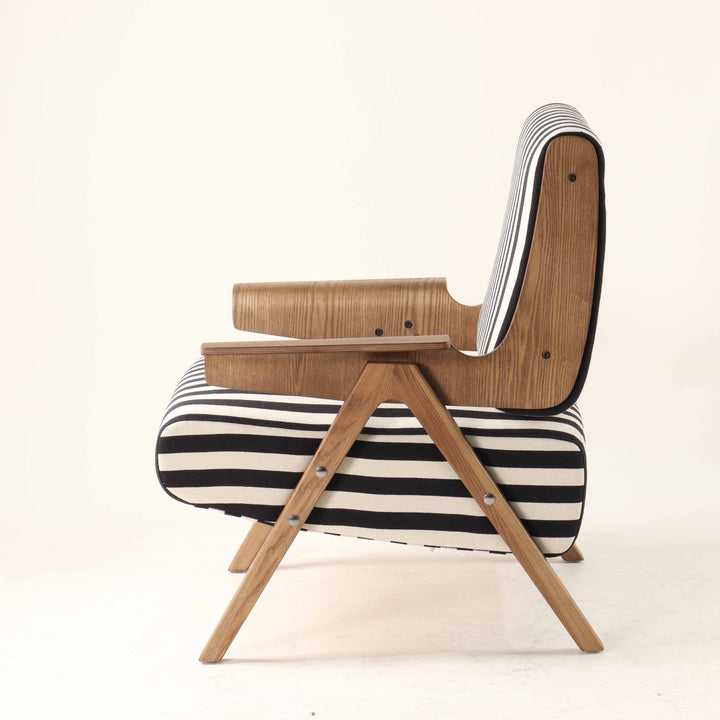 Accent Chair - 150kg Capacity, High-Density Rebound Sponge, No Sagging
