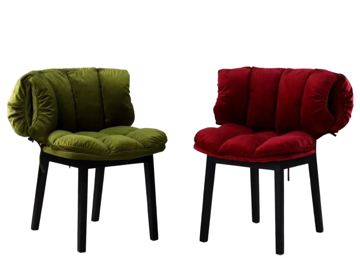 Velvet Ash Chair - Multi-Scene, Versatile, Warm Atmosphere