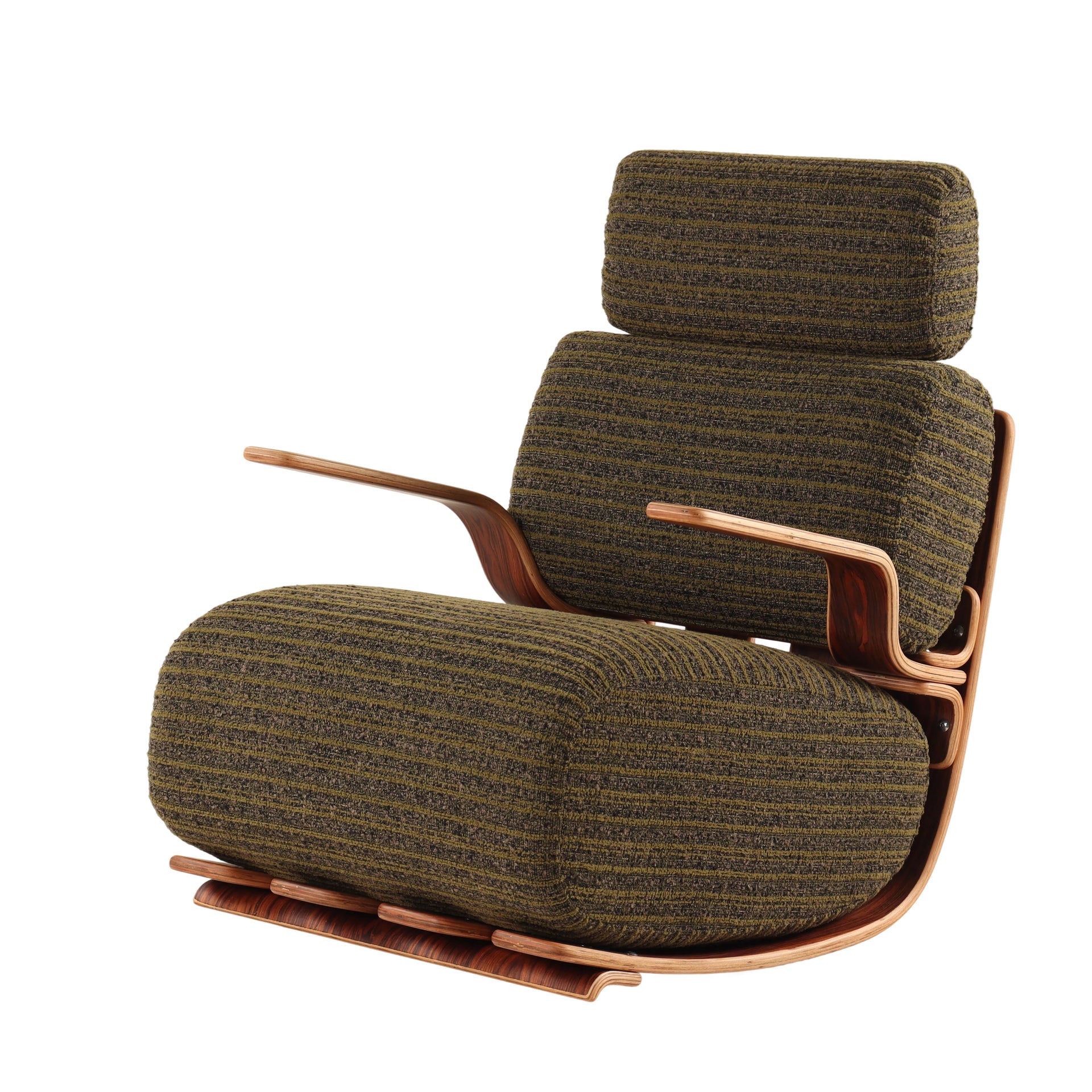 Fun Ergonomic Rocking Accent Chair - Smooth Rocking Motion