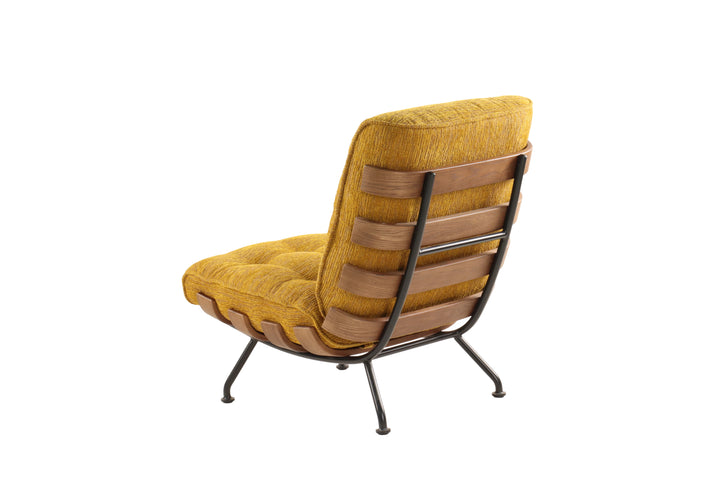 Stylish Designed Back, Detachable Padded, Wood Slats